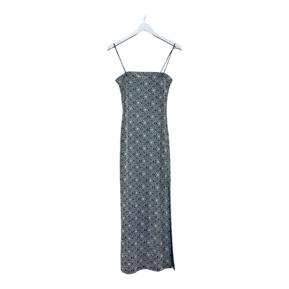 579 Floral Geo Print Maxi Dress – Size Small - Picture 2 of 6